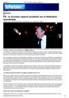 Article du Parisien et Rapport d'Arnaud 