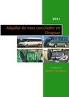 Alquiler de vans con chofer en Uruguay