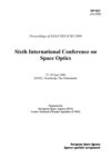 Sixth International Conference on Space Optics 2006 (SP-621)