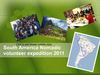 South american nomadic expedition 2011