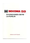 MOCOMA 59 ja 59S käyttöohje