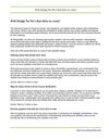 Web Design No-No’s that drive us crazy!