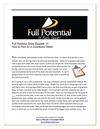 Full Potential Show Ep. 10 Planning for a Successful Week