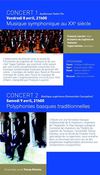 Programme festival musique lourdes 2011