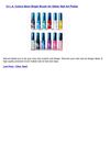 12 L.A. Colors Neon Bright Brush On Glitter Nail Art Polish