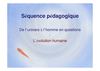 Séquence pédagogique sur l'évolution humaine