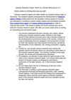 Industry Research Paper. What You Should Write about in It.