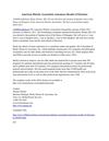 American Dietetic Association Announces Results of Elections