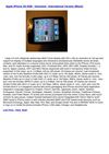Apple iPhone 3G 8GB - Unlocked - International Version (Black)