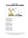 Si me quedo bien callado (poesía)