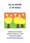 Dia da Árvore - Proposta de Atividades, Jardim de Infância e 1º Ciclo