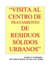 CENTRO DE RESIDUOS URBANOS.
