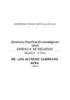 GERENCIA DE RECURSOS
