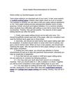 Some Helpful Recommendations for Students