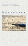 Népenthès ~ Revue d'Expression Littéraire (N°1)