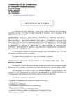 Compte rendu du 28/06/2010