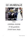 FLEURISTE pour un MARIAGE à Saint Malo 35400