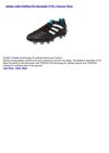 adidas Little KidBig Kid Absolado X FG J Soccer Shoe
