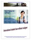 international student loan without cosigner