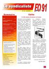 Le Syndicaliste FO91 n°133 avril 2011