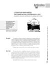 LITERATURA PARA NIÑOS