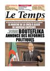 Le Temps d'Algérie Edition du Dimanche 20 Mars 2011