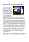 Online Poker Guide to Software Security and Banking Details