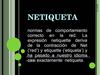 NETIQUETA