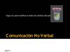 Comunicación No Verbal