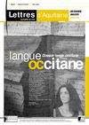 Lettres d'Aquitaine n°61 - dossier langue occitane