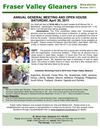 Fraser Valley Gleaners Newsletter 2011 Winter