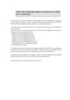 Liste des marchés publics conclus au titre de l'année 2010