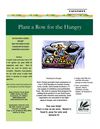 Plant a Row for the Poor: Brochure