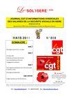 Journal du SINECOS-CGT38 LE SOLISERE info n4 Mars2011