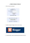 como crear un blogger
