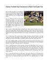 Fantasy Football Tips Guaranteed to Make Your Game Fun