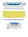 Panic Away - Victory Over Panic Attacks and Anxiety Is Attainable