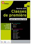 Rentrée 2011 Classe de première Spécial Nouveau Lycée