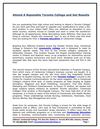 Attend a Reputable Toronto College and Get Results