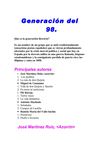 generacion del 98