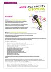 Aide aux projets citoyens des jeunes