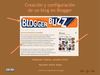 Creación y configuración de un blog en Blogger