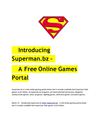 Introducing Superman.bz – A Free Online Games Portal