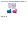 3-Pack Training Pants & Simple Potty Value Pack, Pink Potty, Pink Pants, Size 5