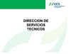 DIRECCIÓN DE SERVICIOS TÉCNICOS