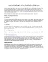 Lose the Baby Weight ýýý a New Moms Guide to Weight Loss