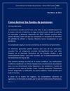 Como destruir los fondos de pensiones