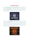 Fantasy soccer games