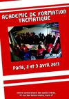 Programme Académie de formation thématique Animafac 2011