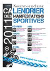 Calendrier des manifestations sportives 2011 à Nogent-sur-Seine